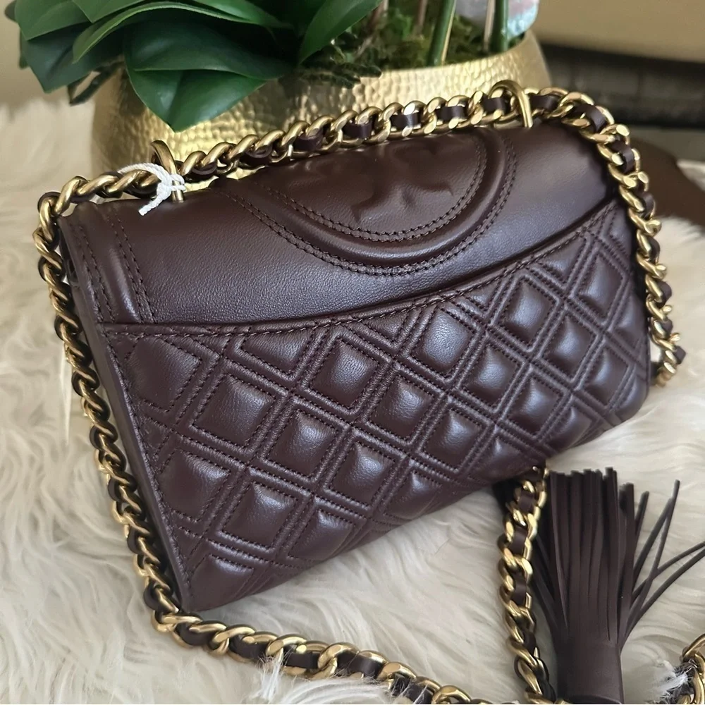 NEW TORY BURCH SMALL FLEMING CONVERTIBLE SHOULDER BAG